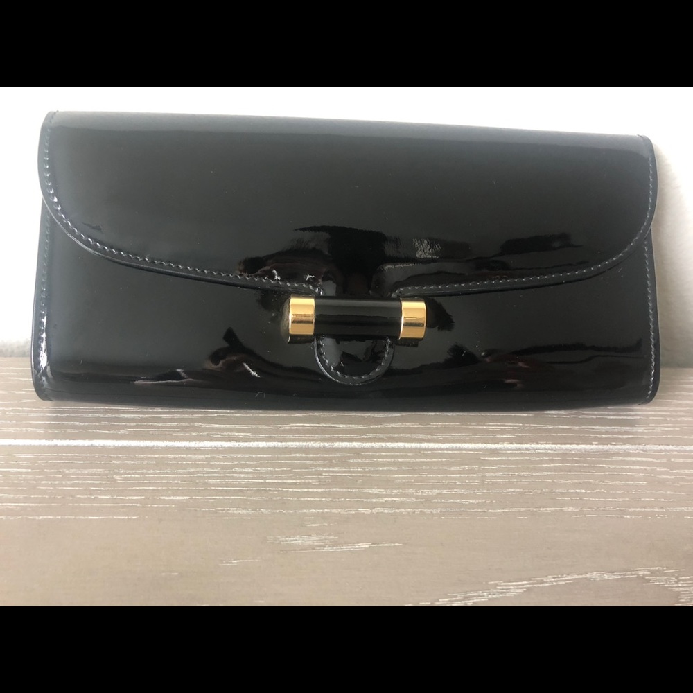 YSL Black Clutch